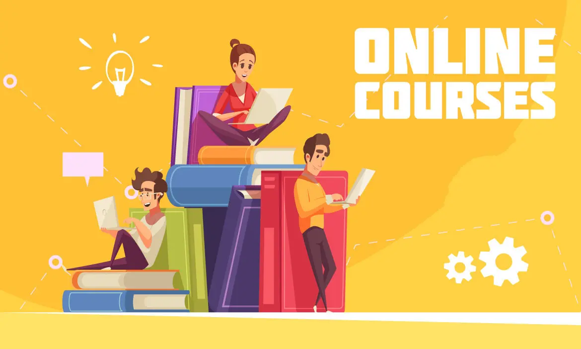 slider graphic online courses